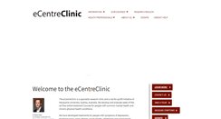 Desktop Screenshot of ecentreclinic.org